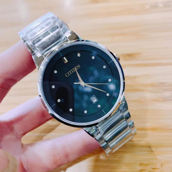 Citizen Mineral Face 40mm Men's Watch! NIB!